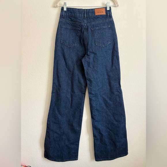 Sezane Denim Women's Dark Blue Jeans - size US 2 - Picture 10 of 13